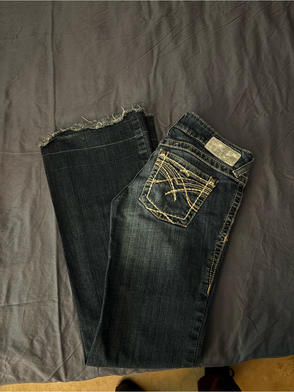 Ariat Dark Wash trousers Jeans with Contrast Stitching 25